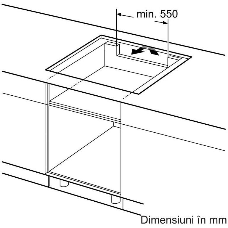Plita incorporabila Bosch Seria 8 PXY875DC1E, Inductie, 4 zone de gatit, MaxiFlex, PerfectFry, 80 cm [6]