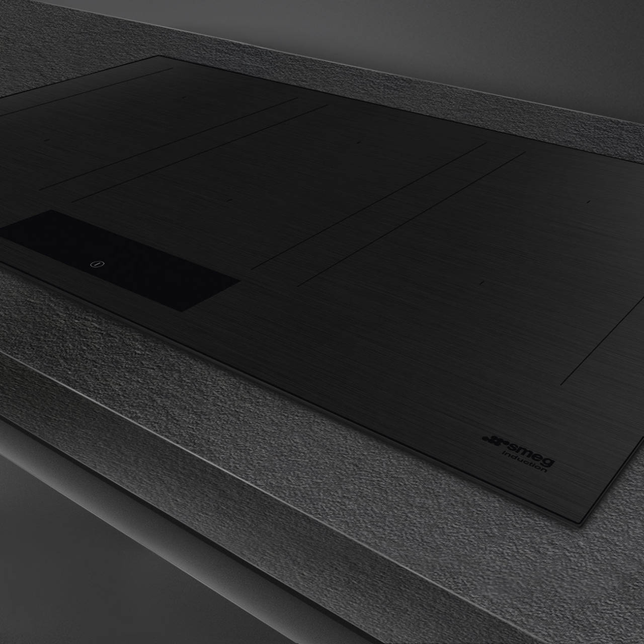 Plita incorporabila cu inductie, Smeg SIM3864MB, 80 cm latime [3]