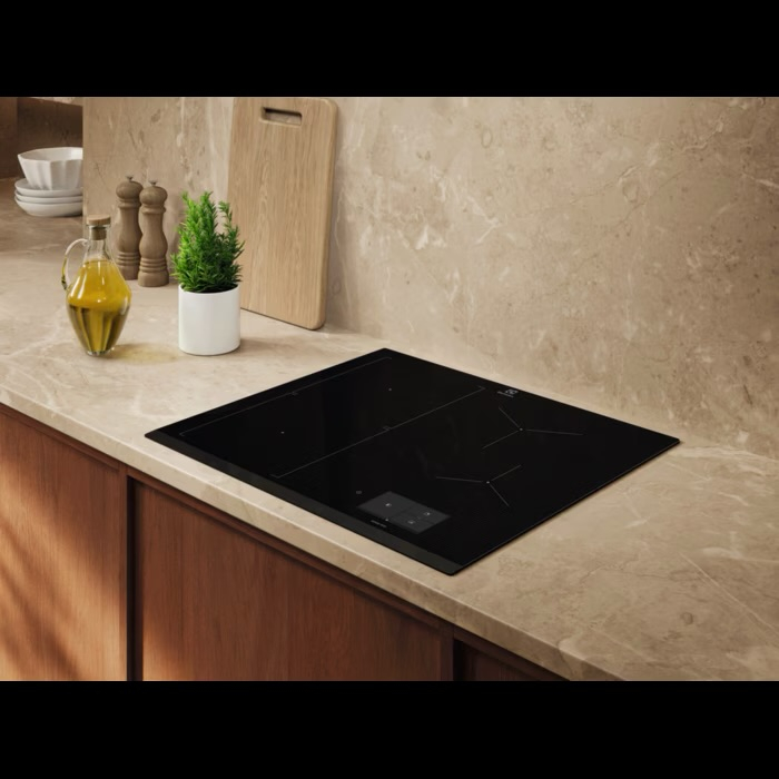 Plita incorporabilă Electrolux EIS6949 – Plită cu inducție 60 cm Serie 900 SensePro, 4 zone de gătit cu FlexBridge & Hob2Hood®, Senzor wireless & afișaj tactil CookSmart, Negru [3]