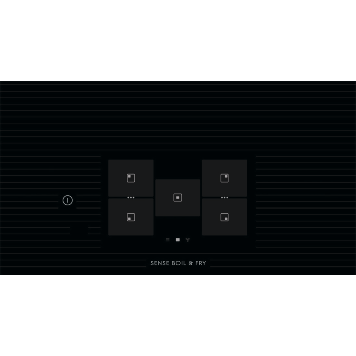 Plita incorporabilă Electrolux EIS87583 – Plită cu inducție 80 cm Serie 800 Sense Boil+Fry, 5 zone de gătit, Bridge & Hob2Hood, Control tactil CookSmart, Negru [2]