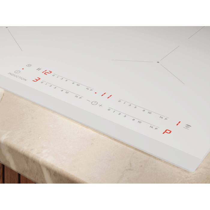 Plita incorporabilă Electrolux EIV63440BW2 – Plită cu inducție 60 cm Bridge, 4 zone de gătit, Control tactil, PowerBoost, Cronometru & Blocare copii, Alb [6]