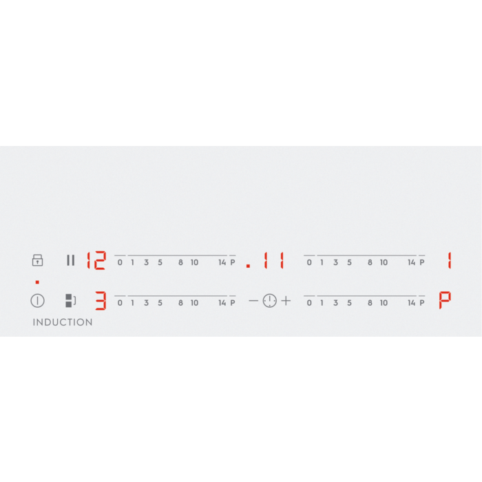 Plita incorporabilă Electrolux EIV63440BW2 – Plită cu inducție 60 cm Bridge, 4 zone de gătit, Control tactil, PowerBoost, Cronometru & Blocare copii, Alb [2]