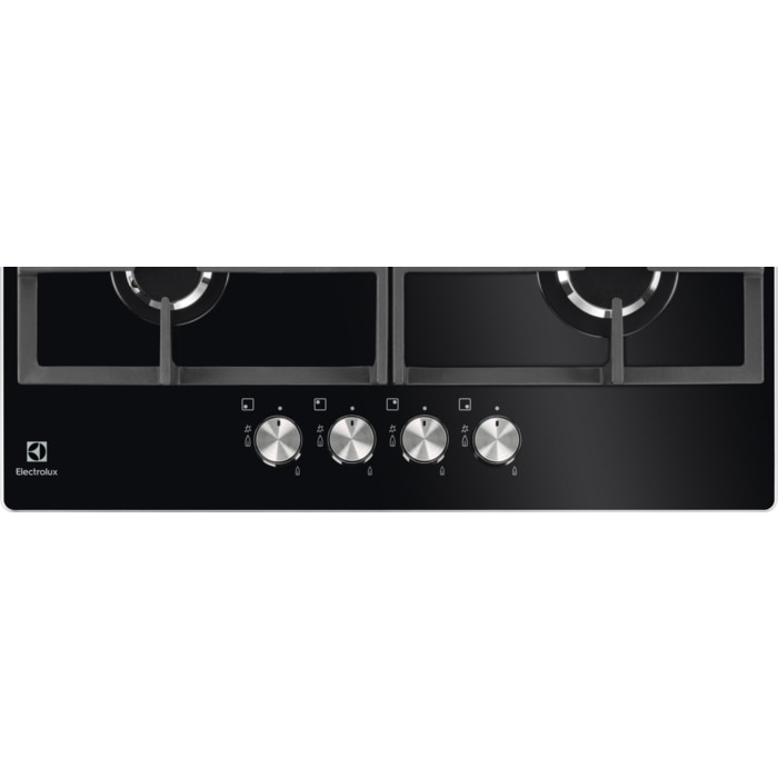 Plita incorporabila Electrolux KGG6426K, Gaz, 4 zone de gatit, Aprindere electrica, Gratare fonta, Gratare fonta, 60 cm, Sticla neagra Electrolux Vezi toate produsele [2]