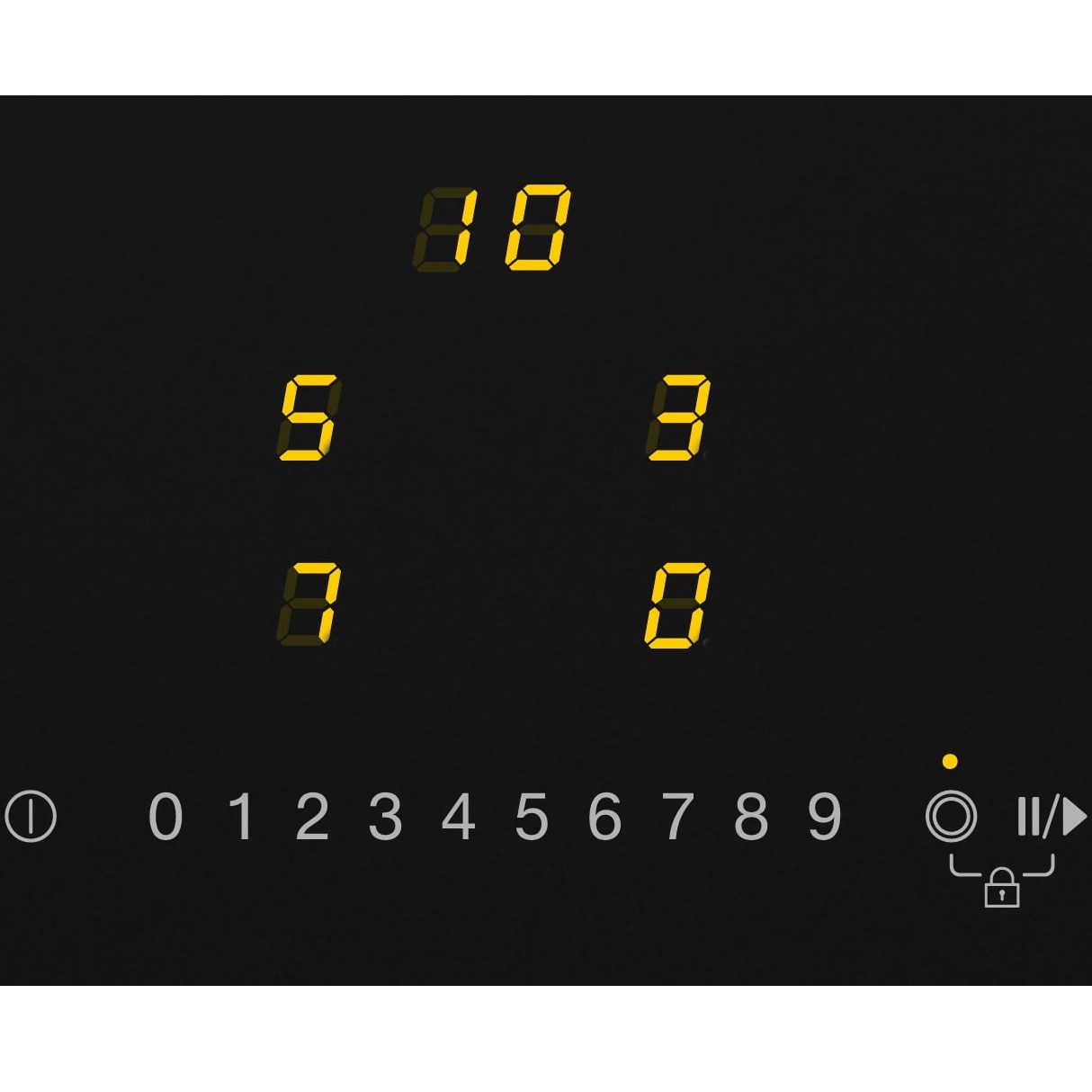 Plita incorporabila Miele KM 6521 FR, Electric, Stop & Go, 4 zone de gatire, Timer, EasySelect, 60 cm, Negru [2]