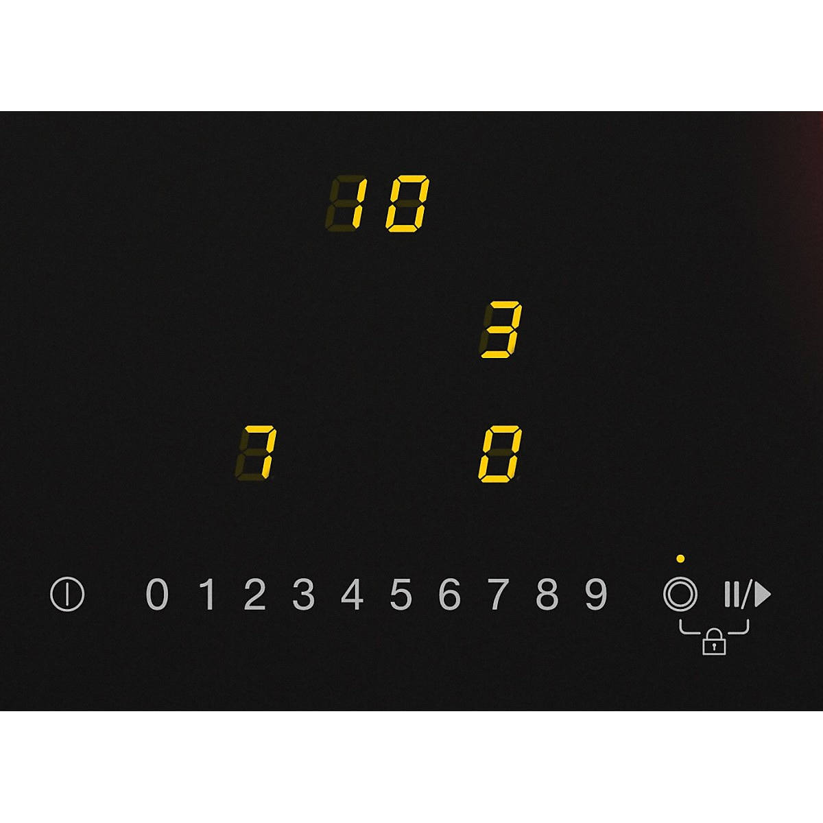 Plita incorporabila Miele KM 6527 FR, Electrica, 3 zone de gatire,  Timer, Stop & Go, Rama inox, 60 cm, Negru [2]