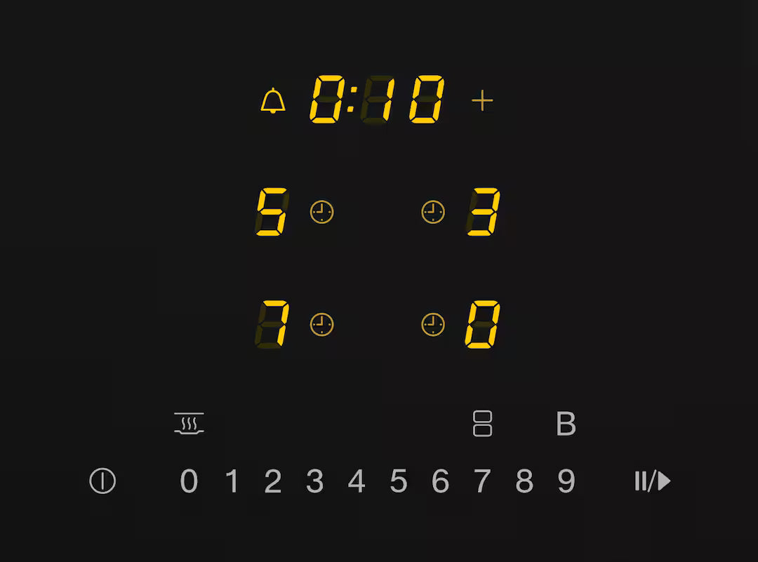 Plita incorporabila Miele KM 7414 FX, Inductie, 4 zone de gatire, TwinBooster,  PowerFlex, Conectivitate hota,, 76 cm, Negru [2]