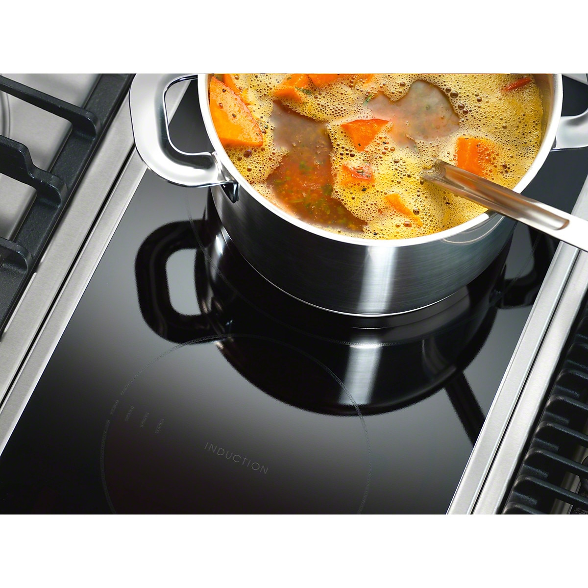 Plita incorporabila Miele ProLine CS 1212-1 D EDST, Inductie, TwinBooster, 2 zone gatit, AutoBoost, Inox [3]