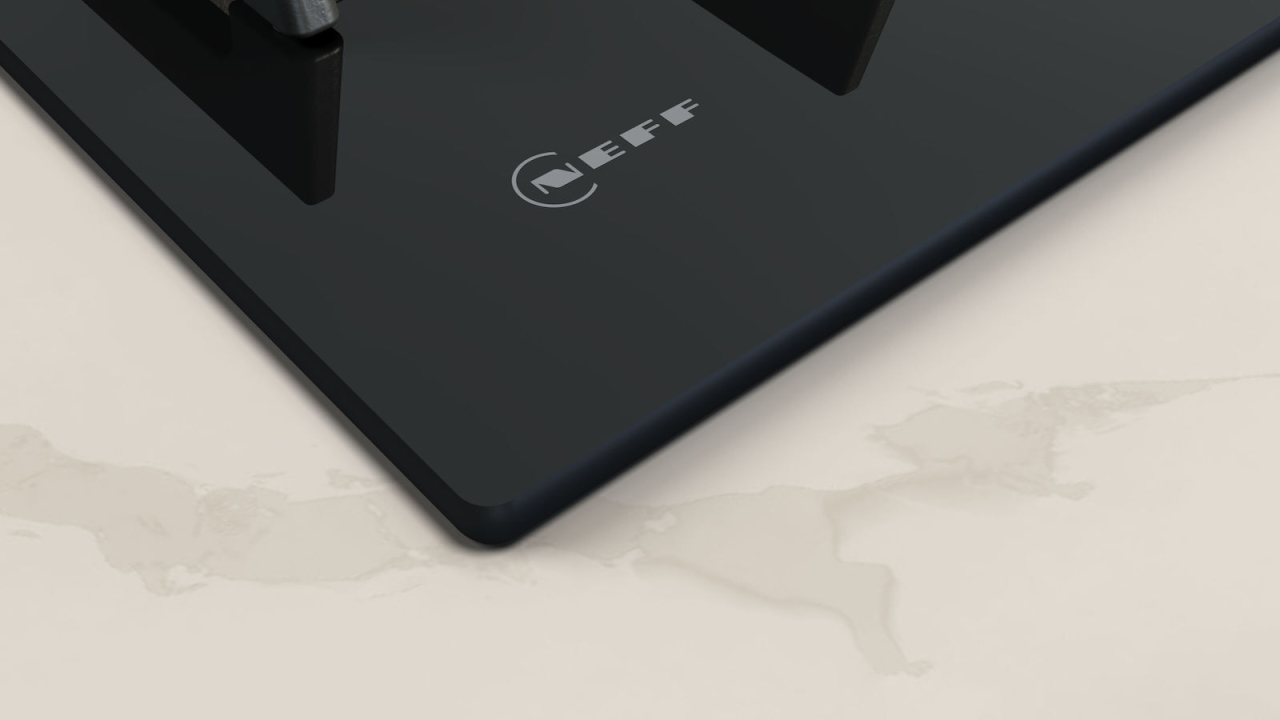 Plita incorporabila pe gaz Neff T27PIQ4S0, 75 cm, Wok, FlameSelect, Gratare de fonta, Sticla [4]