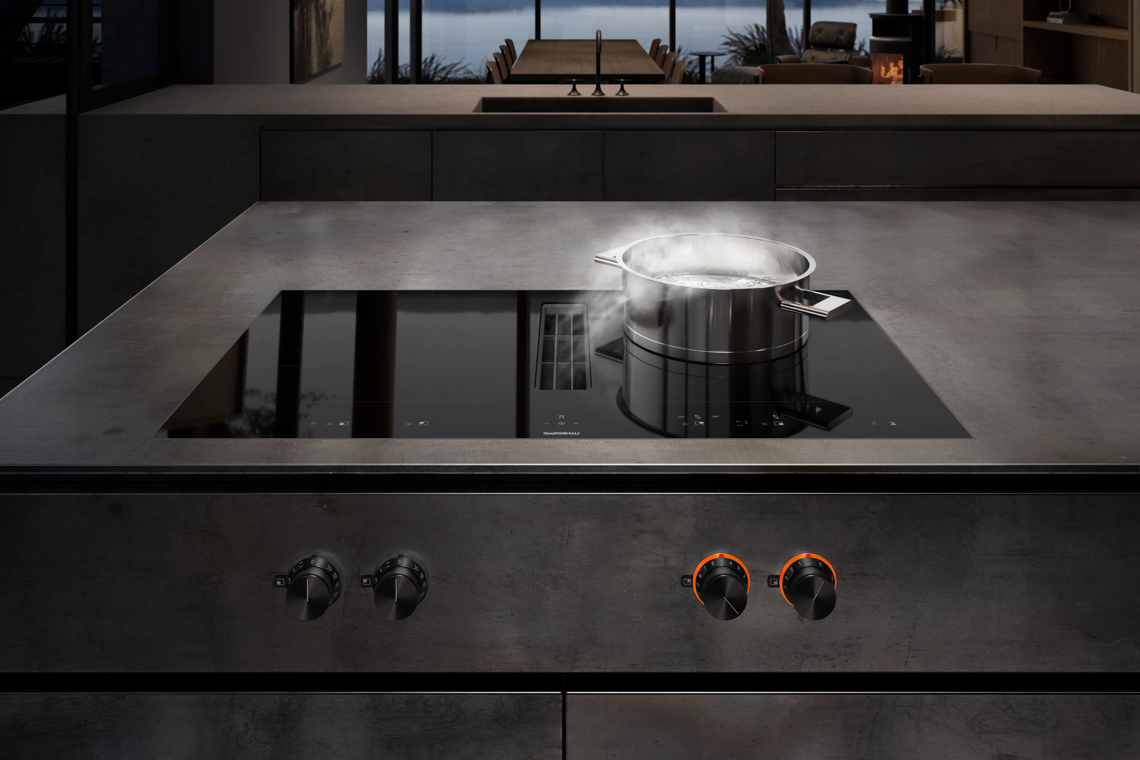 Plita inductie cu hota integrata Gaggenau CV492105 [4]