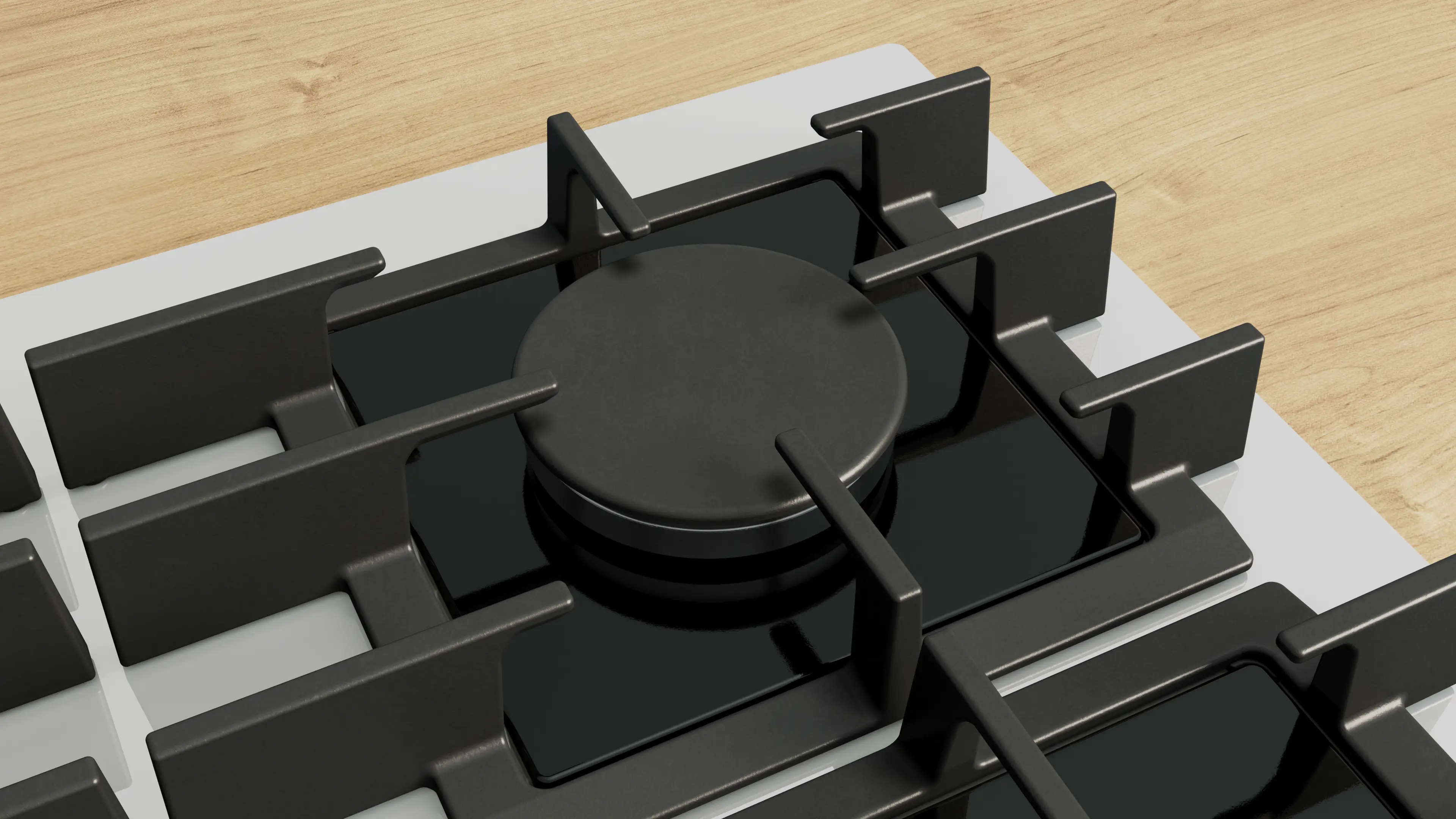 Plita pe gaz Bosch Seria 6, 60 cm, Quartz, Inox [2]