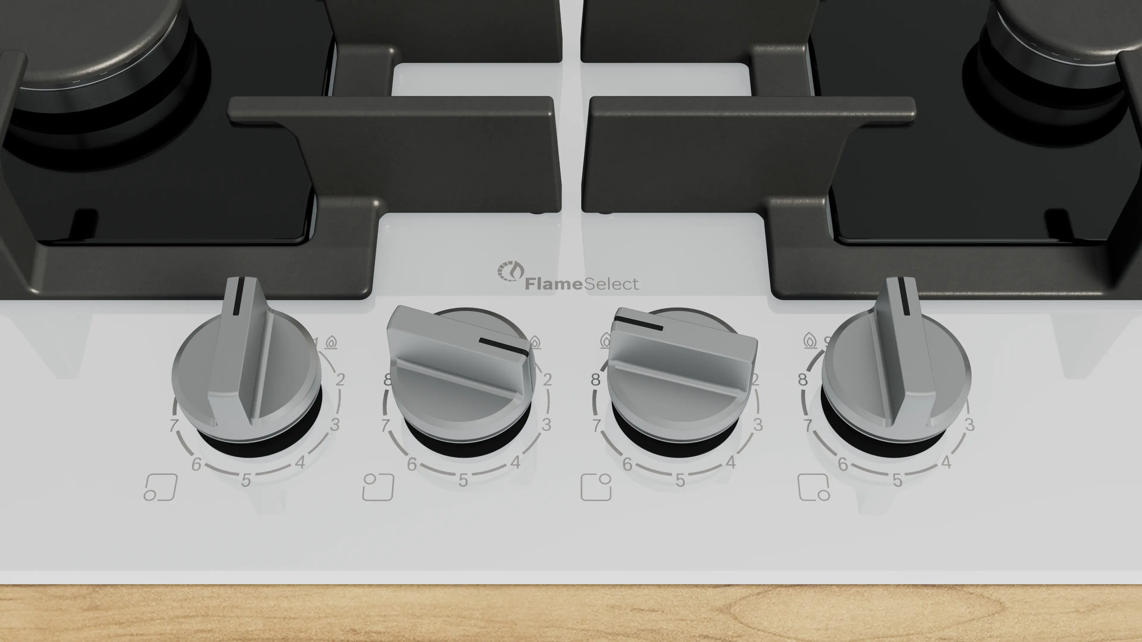 Plita pe gaz Bosch Seria 6, 60 cm, Quartz, Inox [4]