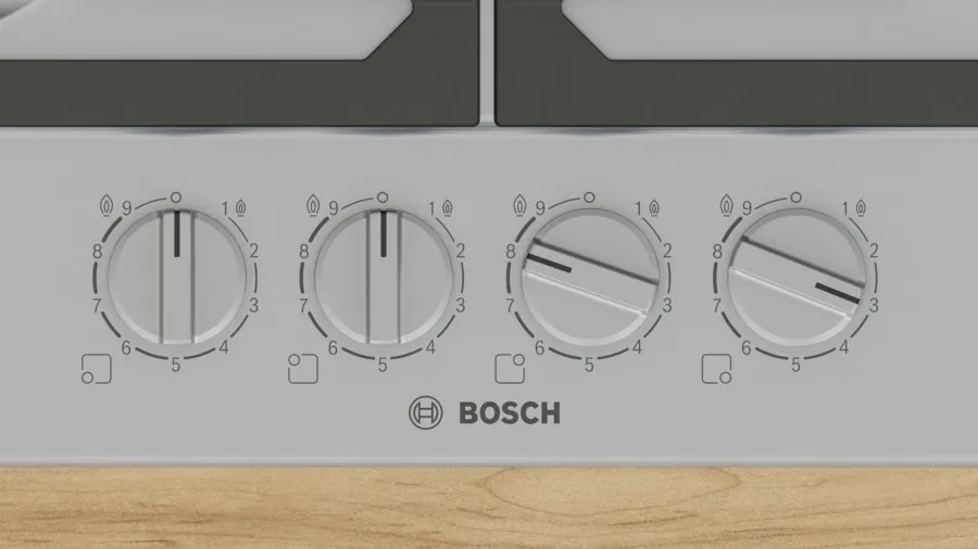 Plita pe gaz Bosch Seria 6, 60 cm, Inox [5]