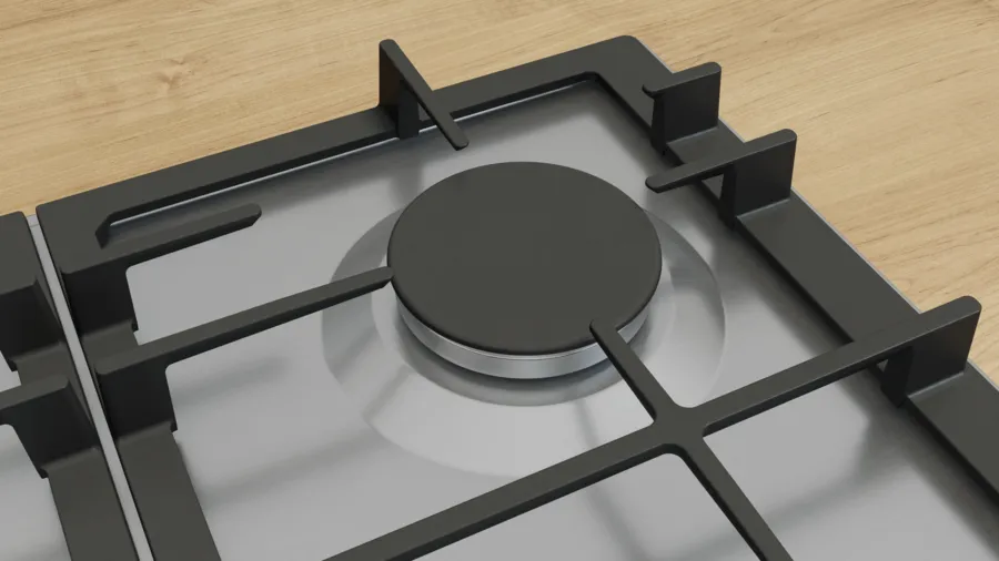 Plita pe gaz Bosch Seria 6, 60 cm, Inox [5]