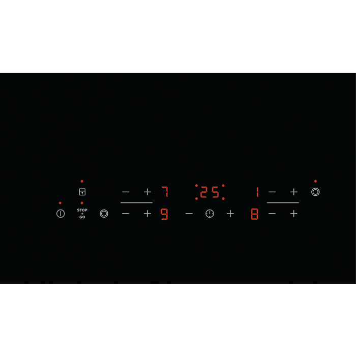 Plită vitroceramică 60 cm Negru EHF6343FOK [2]