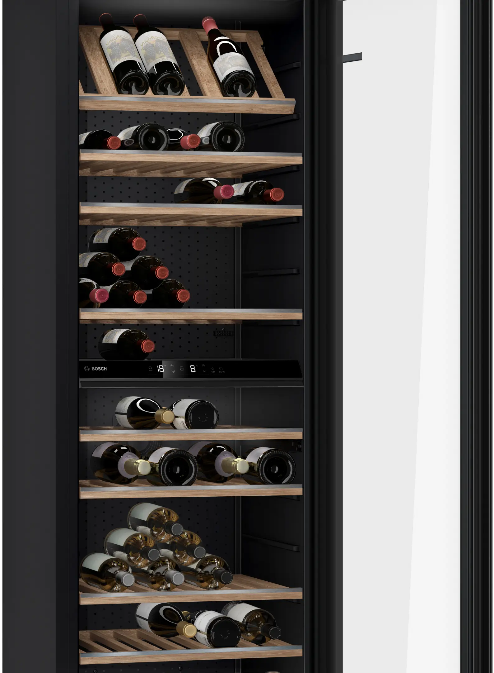 Răcitor de vin independent 186 x 60 cm, Bosch Seria 6, Negru [4]