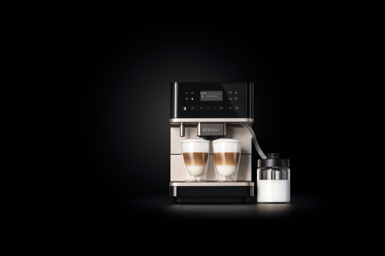 Recipient de lapte din sticlă Miele MB-CM-G, 0,7 l, pentru espressoarele Miele de blat [2]