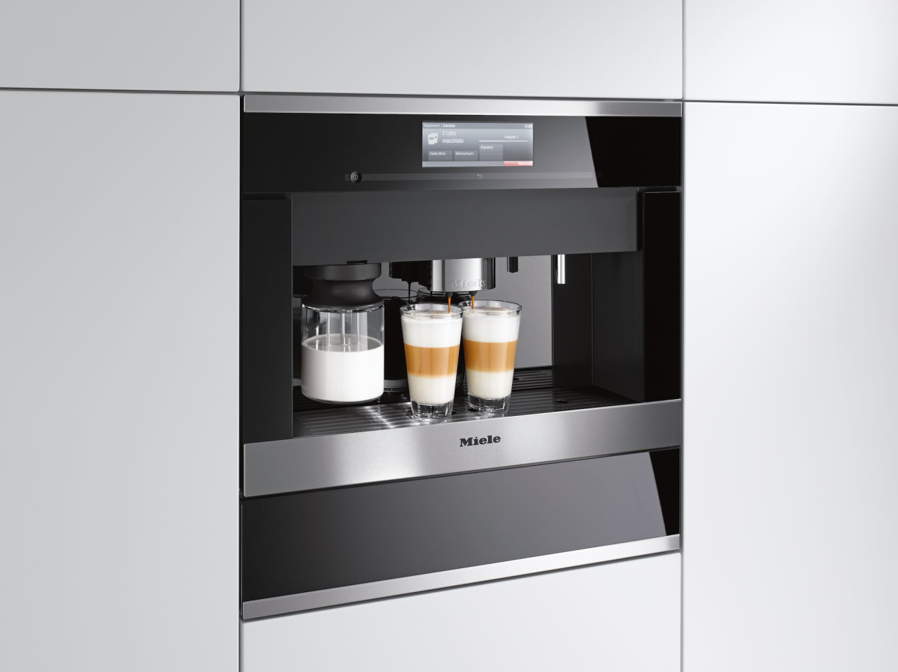 Recipient de lapte din sticlă Miele MB-CVA 6000, 0,7 l, pentru espressoare CVA 6000 [2]