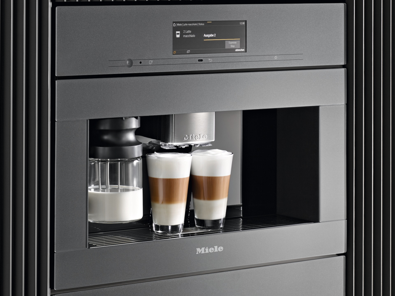 Recipient de lapte din sticlă Miele MB-CVA 7000, 0,7 l, pentru espressoare CVA 7000 [2]