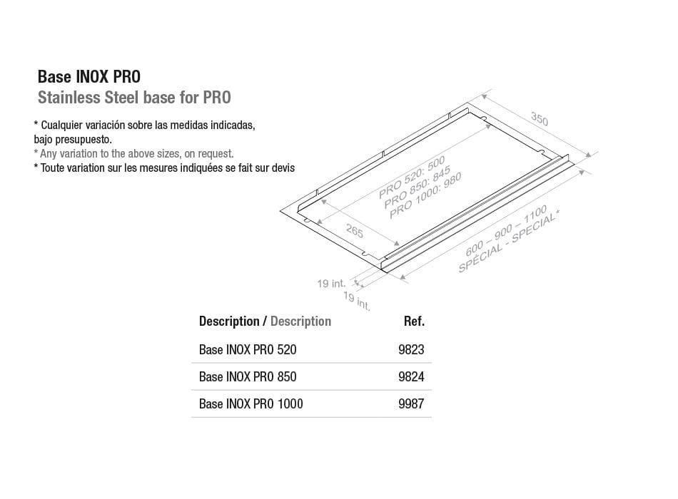 RESIGILAT - Hota incorporabila Pando PRO, putere motor V.1050 mc/h cu sistem de reducere a zgomotului, 100 cm, inox, A+, filtre profesionale din inox  5.694,12 Lei [2]