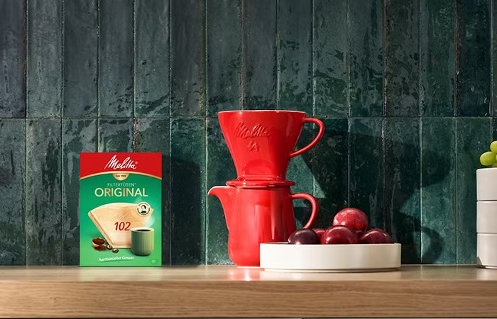 Saci filtranti original Melitta®, 102 ®, 80 bucăți, maro [4]