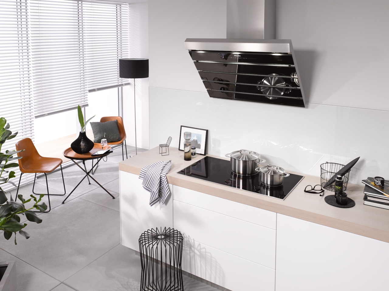 Secțiune de coș din inox Miele DADC 6000, pentru hote DA 60x6 W și DA 679x W [2]