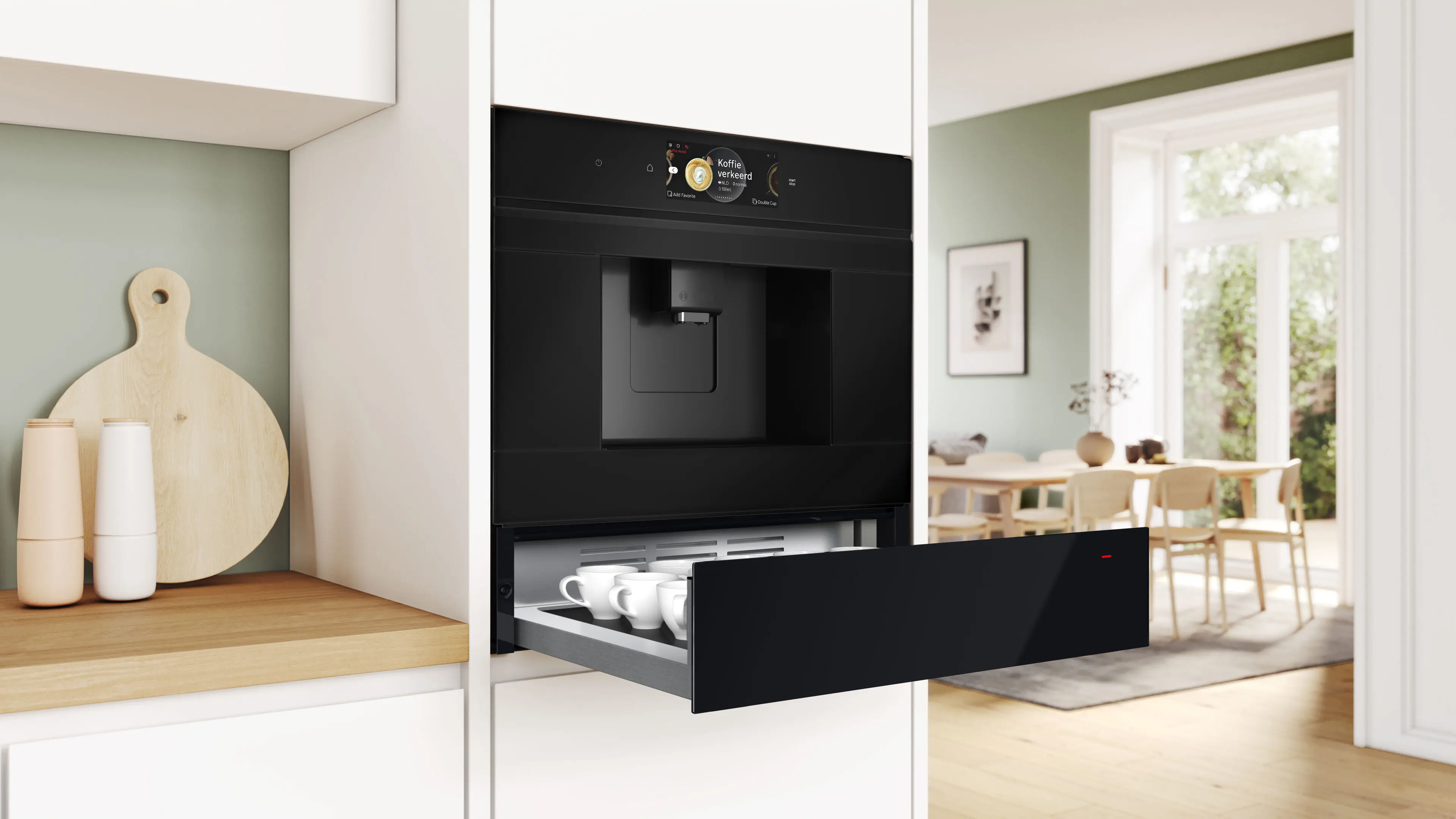 Sertar termic, Bosch Seria 8, 60 x 14 cm, Negru [5]