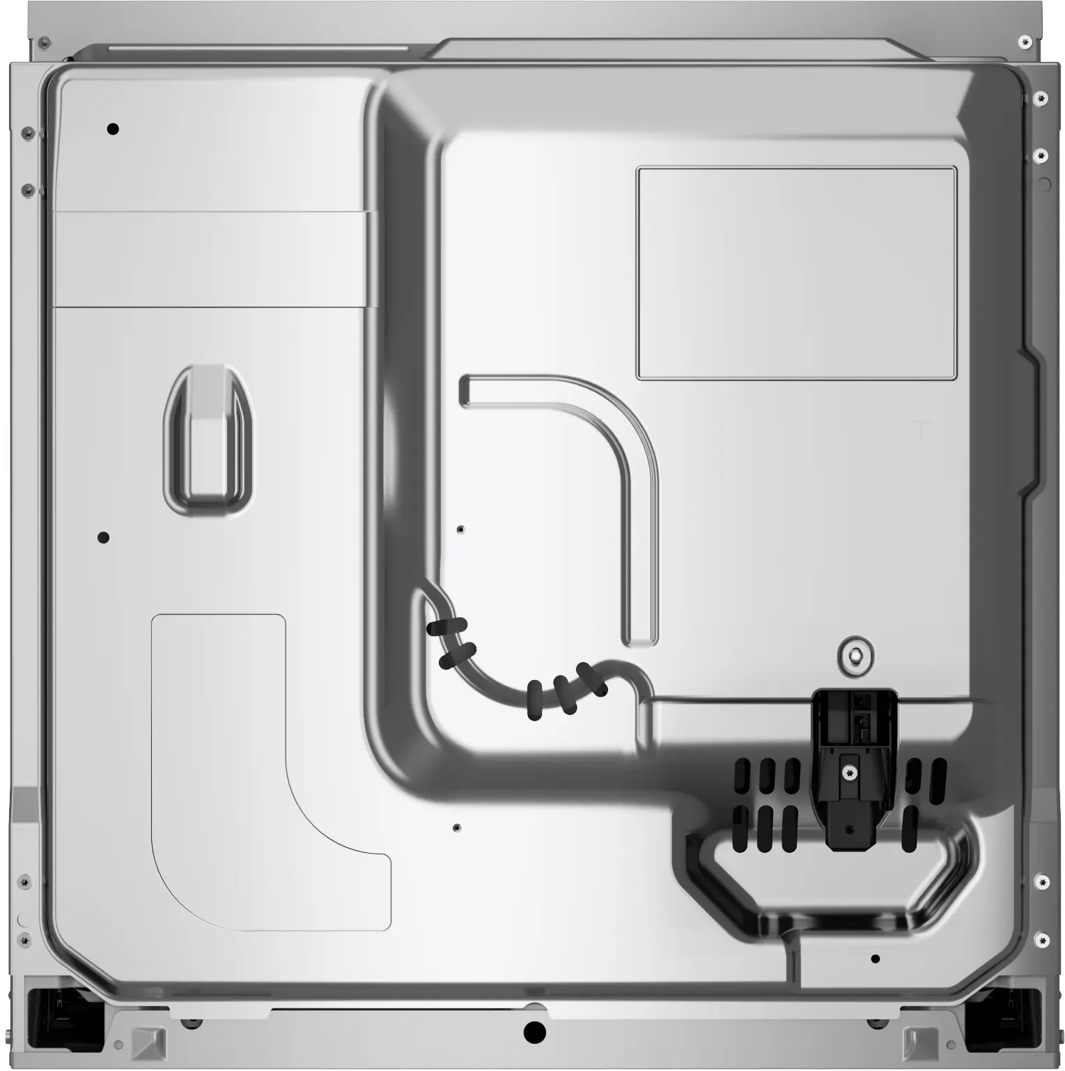 Set cuptor + plită cu inducție NEFF BTX48PIB0, 60 cm, cuptor 71 L CircoTherm®, plită inducție 4 zone, PowerBoost, sticlă neagră / inox [7]