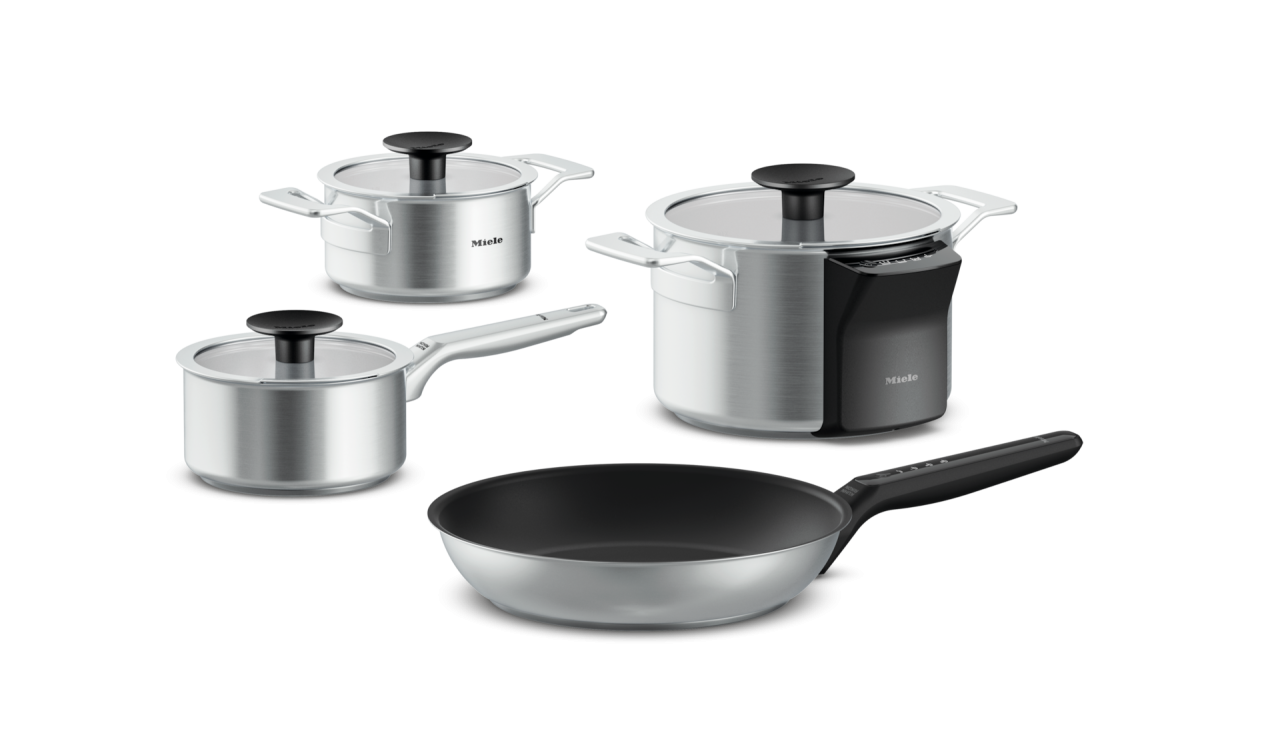 Set de vase Miele KMTS 8604, 4 bucăți, clasice și M Sense, pentru plite cu inducție compatibile M Sense [2]