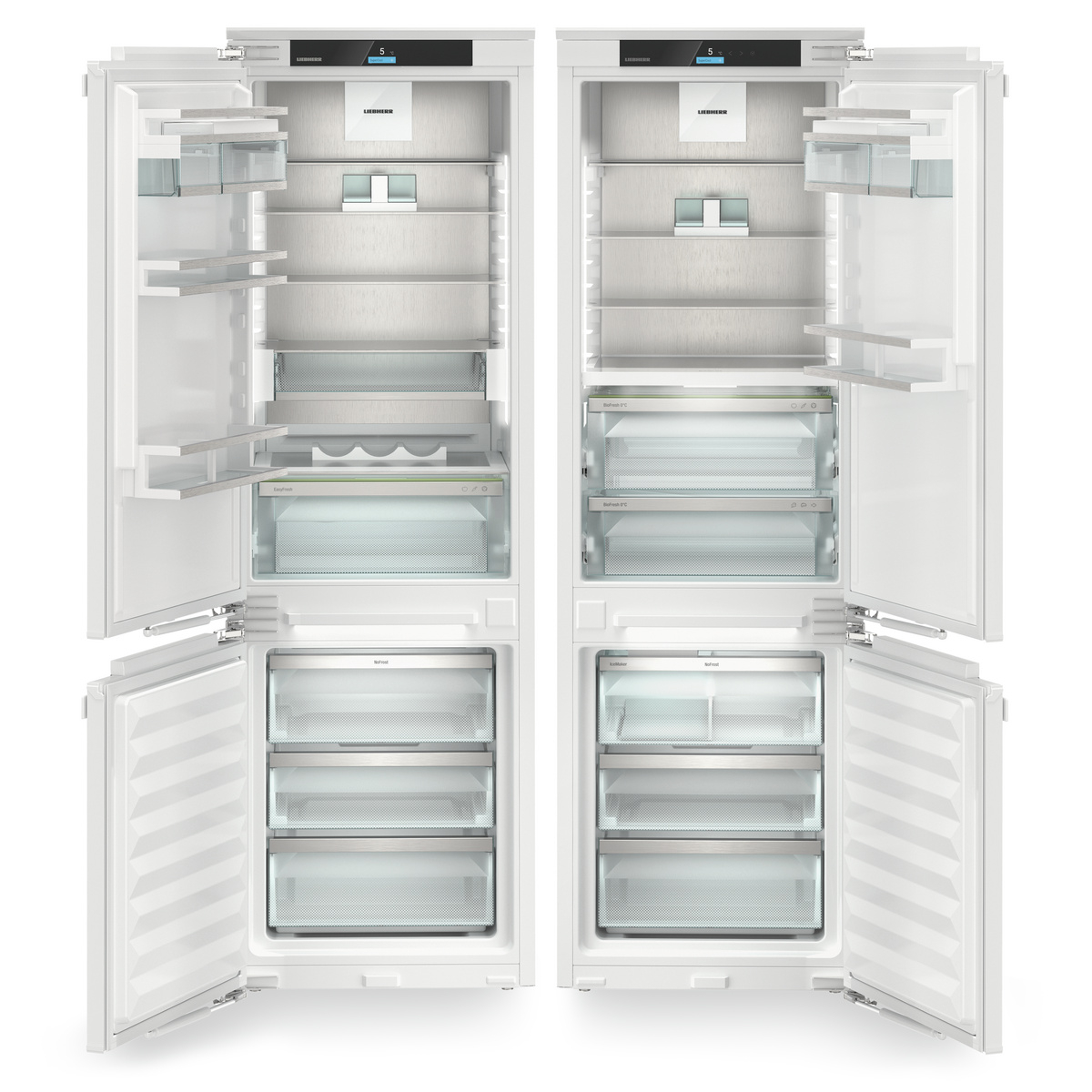 Side-by-side Liebherr IXCC 5165, 500 l, BioFresh, NoFrost, IceMaker, integrabil, clasa D [2]
