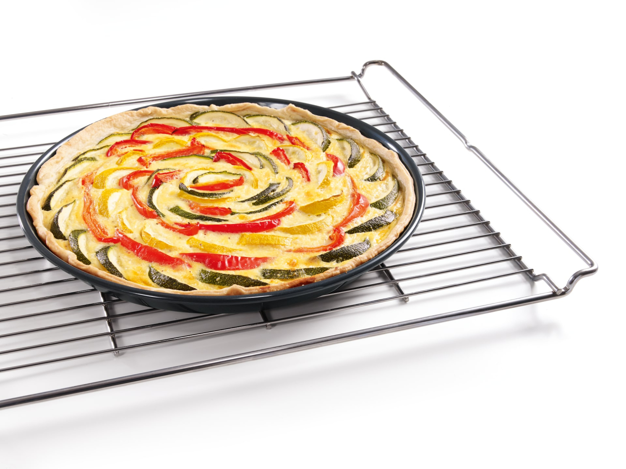 Tavă de copt rotundă Miele HBF 27-1, 27 cm, cu finisaj PerfectClean [4]
