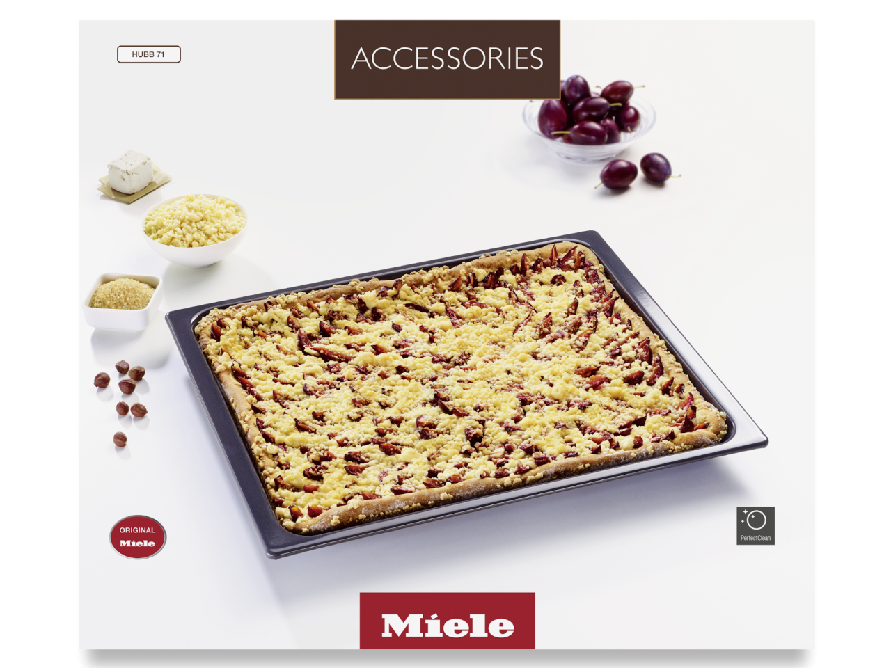 Tavă multifuncțională Miele HUBB 71, cu finisaj PerfectClean, pentru cuptoare H 2000/6000/7000 și DGC [3]