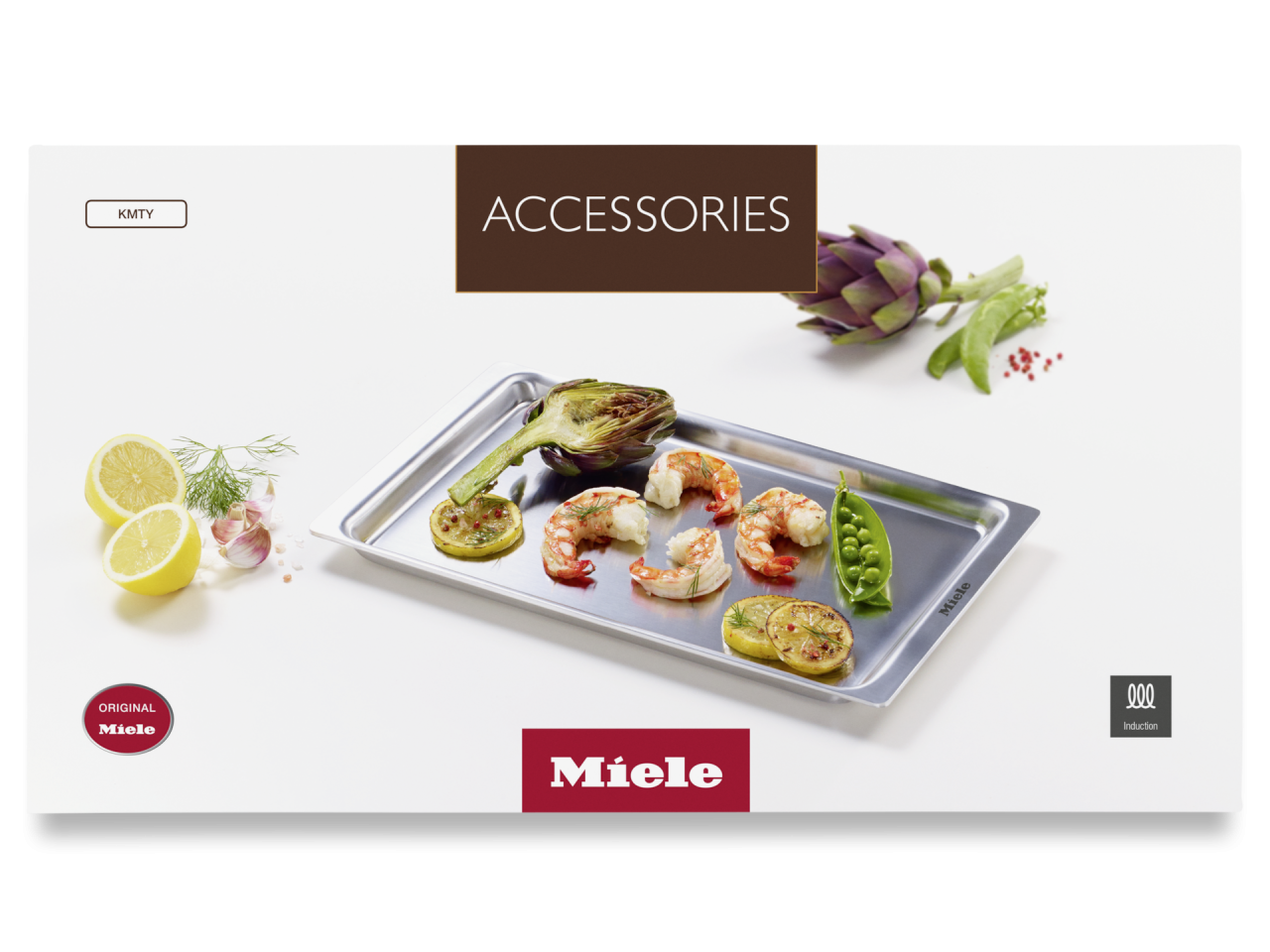 Tepan Yaki Miele KMTY, placă din inox multistrat, pentru plite cu inducție [3]