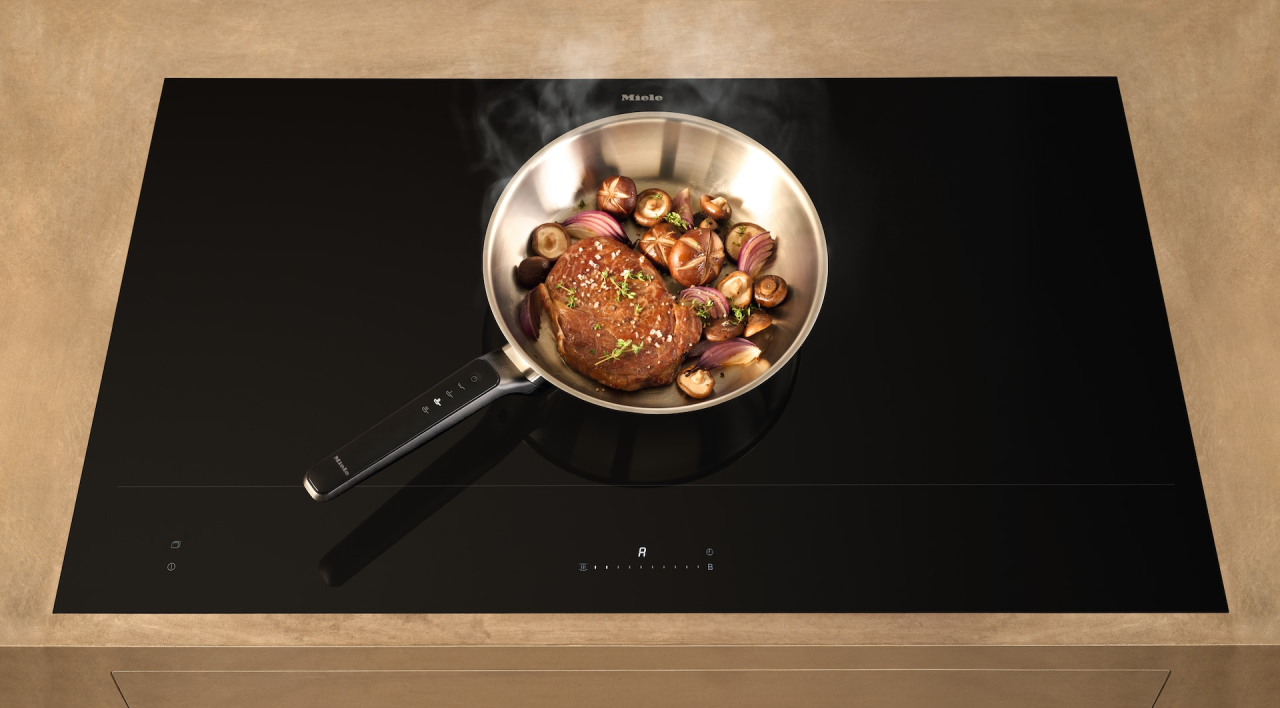 Tigaie M Sense Miele KMBP 8428, 28 cm, neacoperită, pentru plite cu inducție compatibile M Sense [5]
