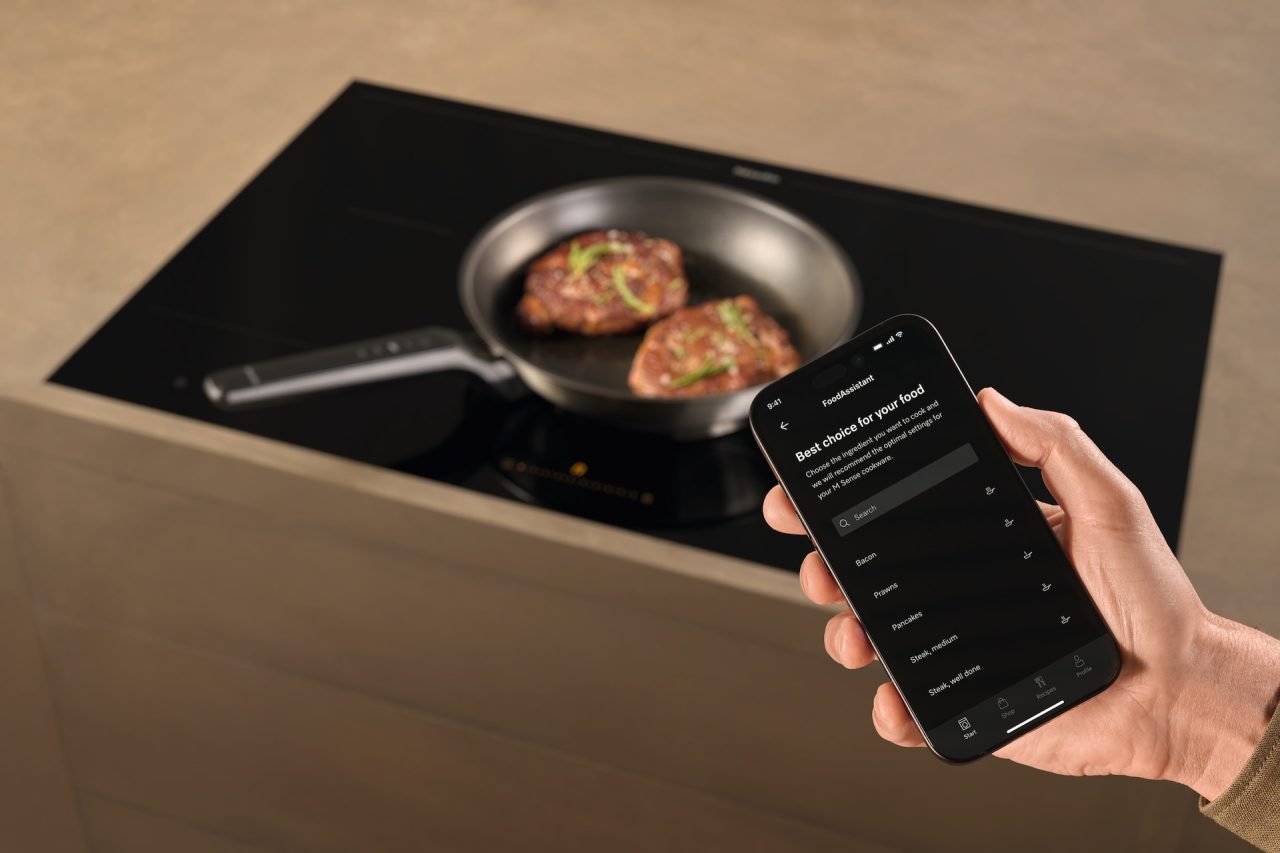 Tigaie M Sense Miele KMBP 8528, 28 cm, cu strat antiaderent, pentru plite cu inducție compatibile M Sense [6]