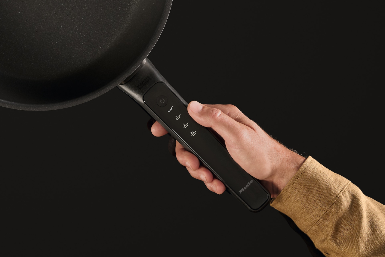 Tigaie M Sense Miele KMBP 8528, 28 cm, cu strat antiaderent, pentru plite cu inducție compatibile M Sense [5]