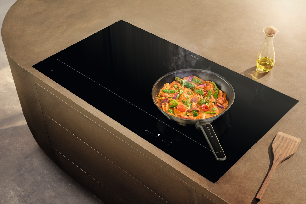 Tigaie M Sense Miele KMBP 8528, 28 cm, cu strat antiaderent, pentru plite cu inducție compatibile M Sense [8]