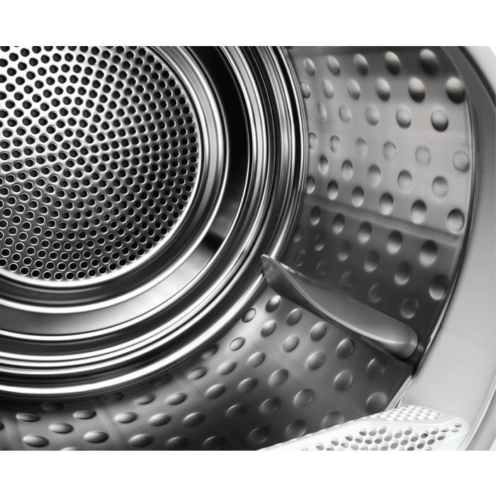 Uscator de rufe AEG TR838H4CE, Pompa de caldura, 8 kg, Clasa A+++, Motor Inverter, Display LED, Wi-Fi, Iluminare interioara, Alb [4]