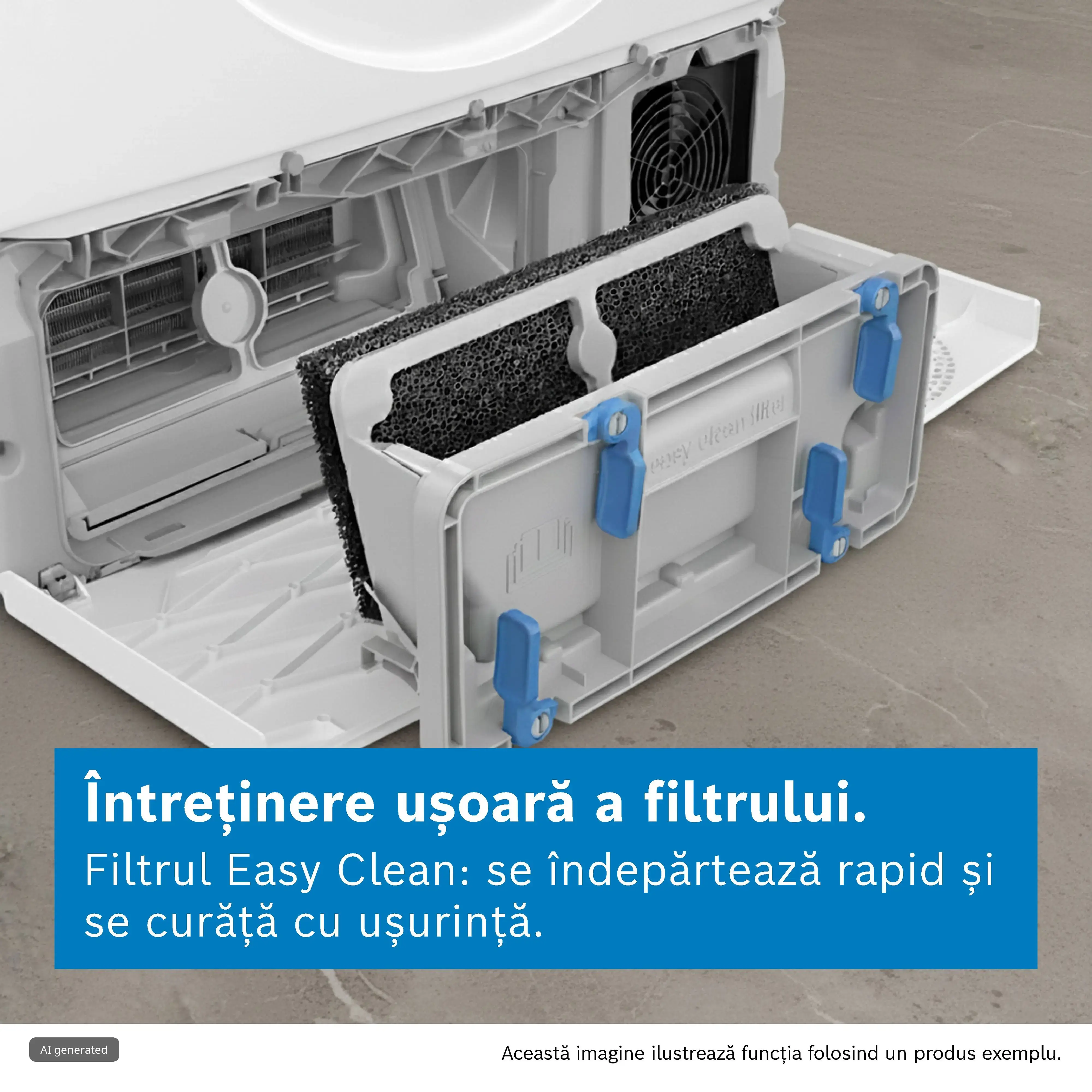 Uscător de rufe Bosch Seria 6 WQG24101BY, 9 kg, cu pompă de căldură, alb [2]