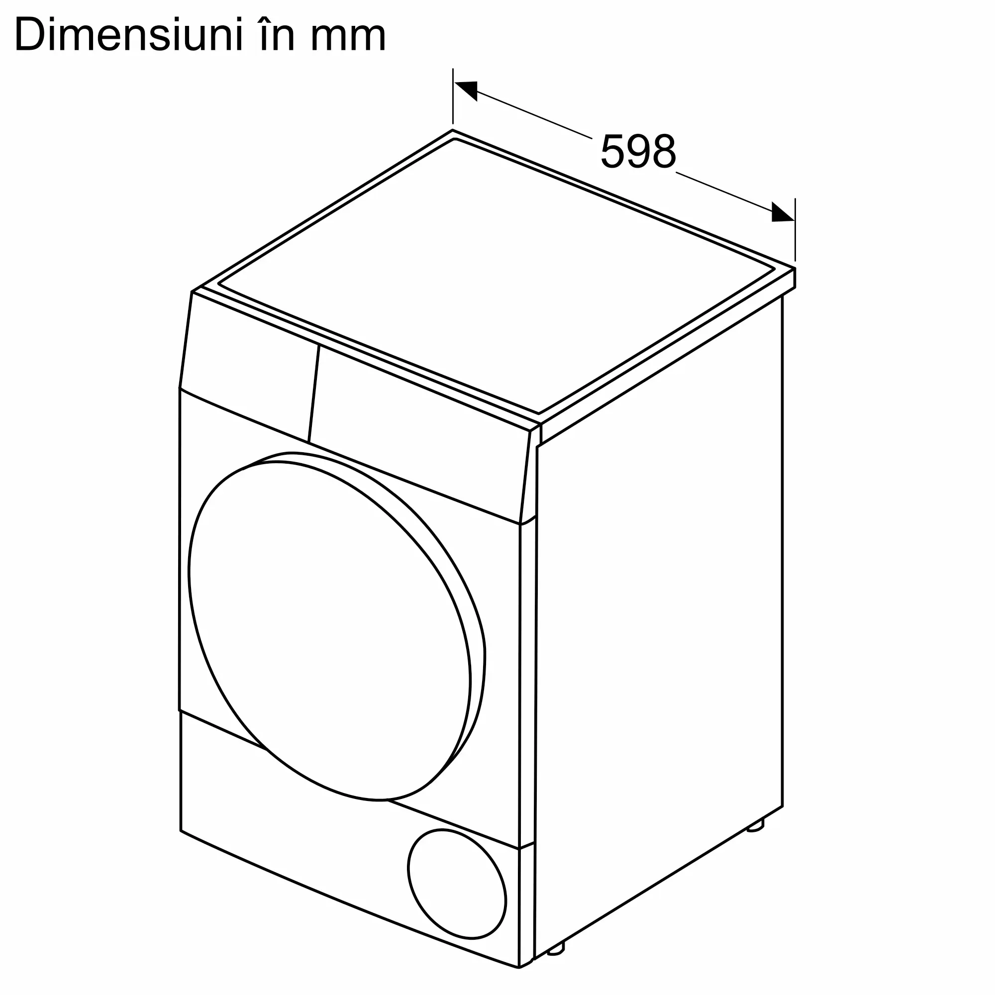 Uscător de rufe Bosch Seria 8 WQB246CNBY, 9 kg, cu pompă de căldură, alb [19]