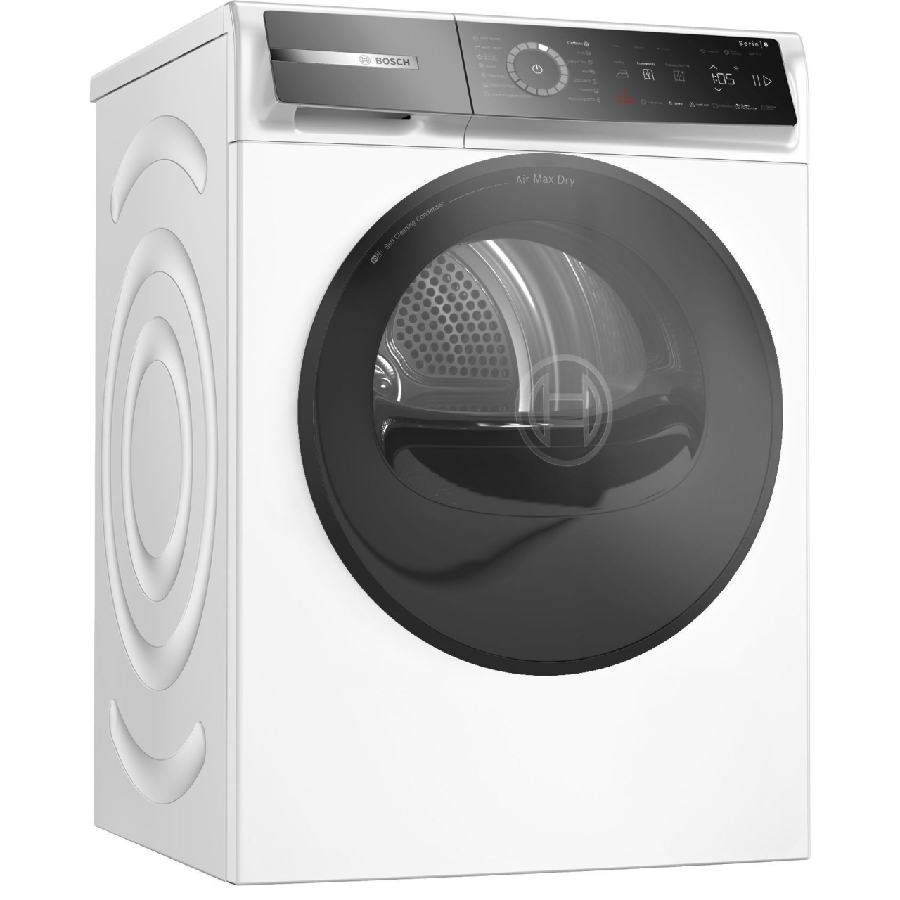 Uscător de rufe cu condensare și pompă de căldură BOSCH Serie 8 WRB247CNBY, 9kg, 850W, Clasa A [2]