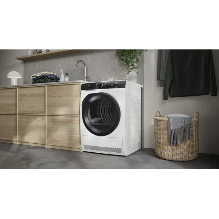 Uscător de rufe cu pompă de căldură Electrolux EW8D495MC, capacitate 9 kg, clasa energetică A+++, Alb [2]