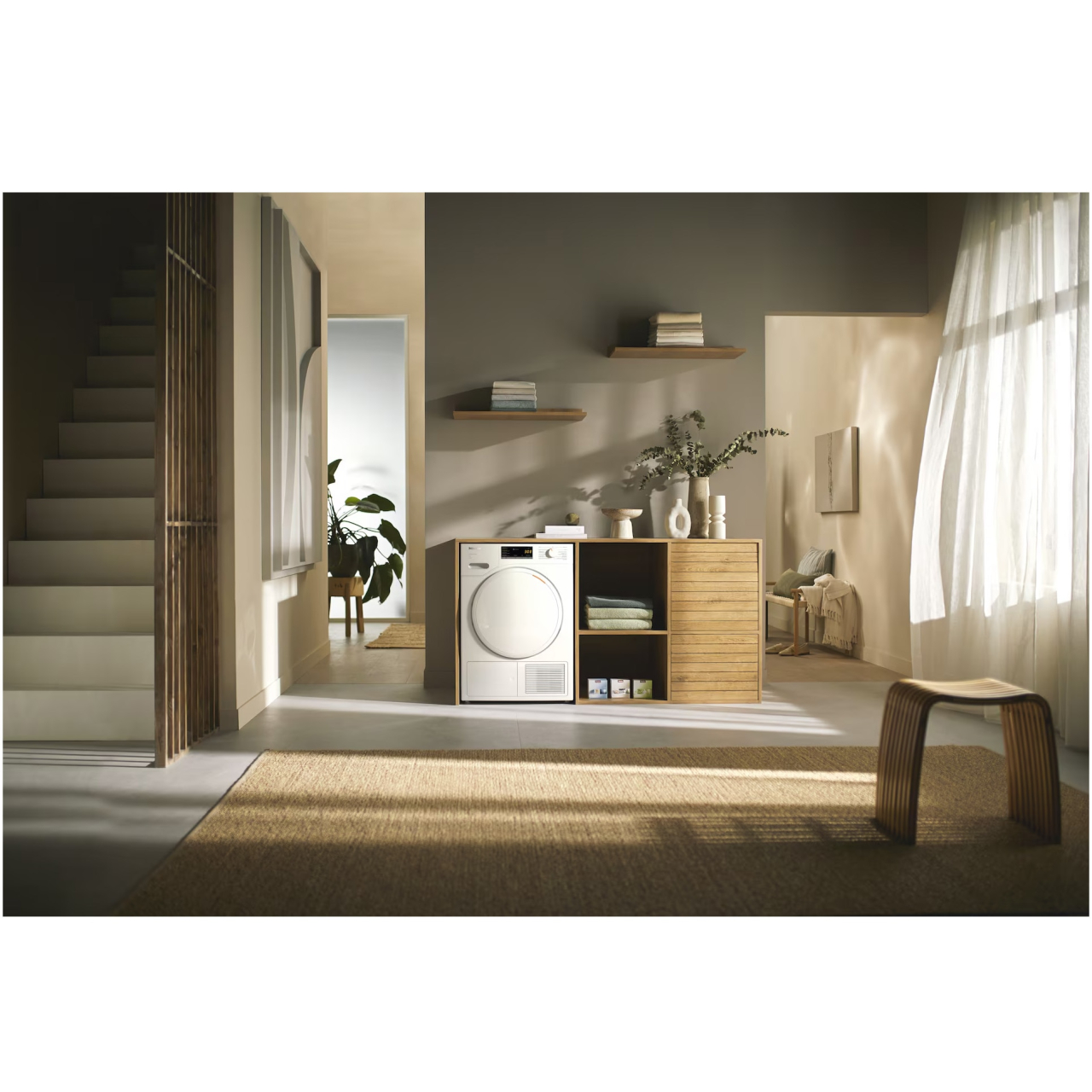 Uscator de rufe Miele TSA 523 WP, 8 kg, Clasa C, EasyControl, EcoSpeed, Tehnologie EcoDry, FragranceDos [5]