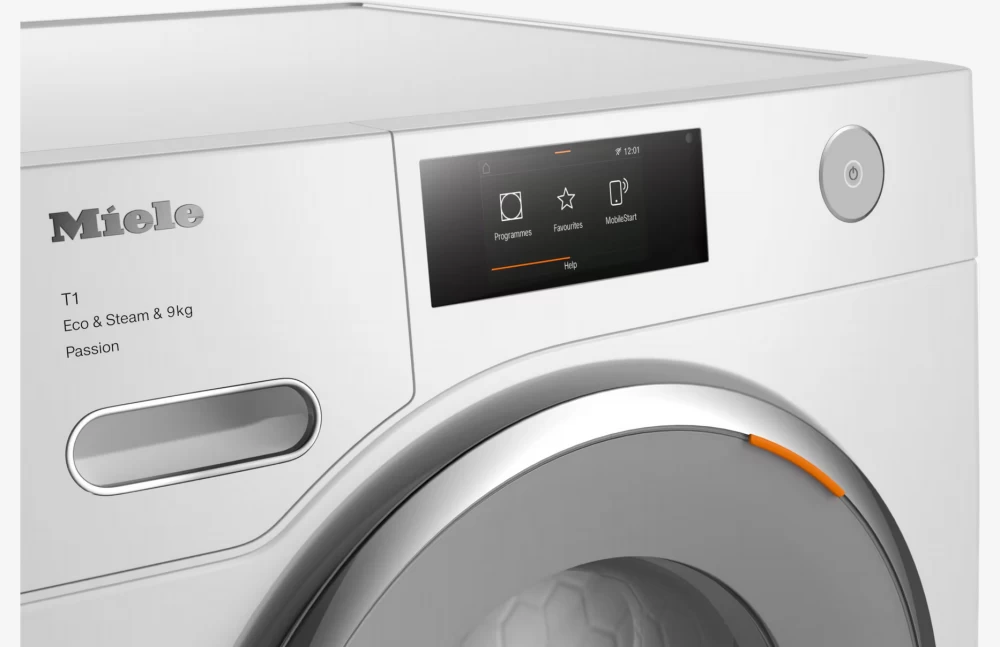 Uscator Miele TWV 780 WP Passion cu pompa de caldura 9 kg Alb Lotus [3]