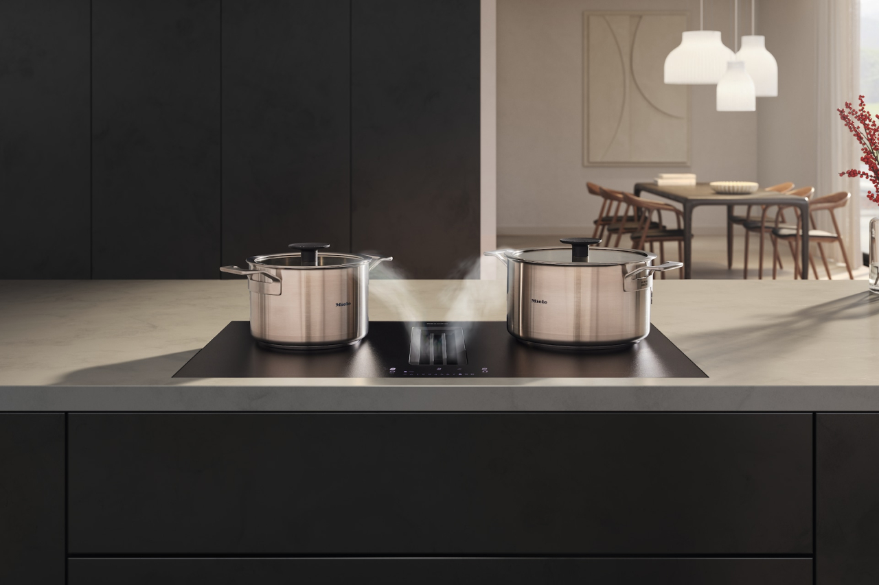 Vas din inox cu capac Miele KMKT 1615-3, 16 cm / 1,5 l, pentru toate plitele [6]
