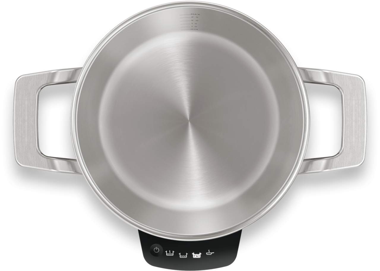 Vas M Sense Miele KMKT 8420, 20 cm / 4 l, cu capac, pentru plite cu inducție compatibile M Sense [4]