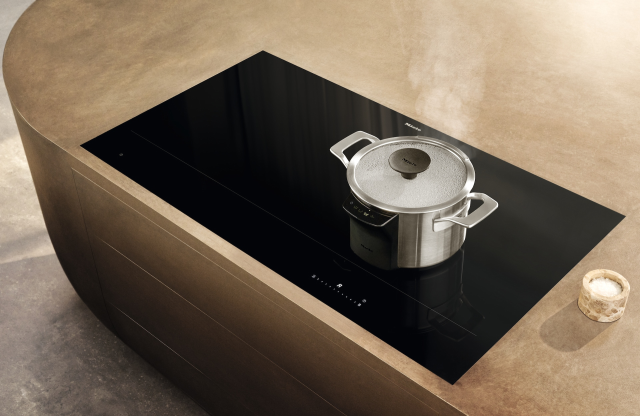 Vas M Sense Miele KMKT 8420, 20 cm / 4 l, cu capac, pentru plite cu inducție compatibile M Sense [9]