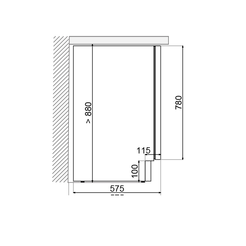 Vitrina de vin incorporabila si panelabila Pando PVMBP HD 60-45 PA, latime 60 cm, 45 sticle, 2 zone de racire, deschidere PUSH-TO-OPEN [4]