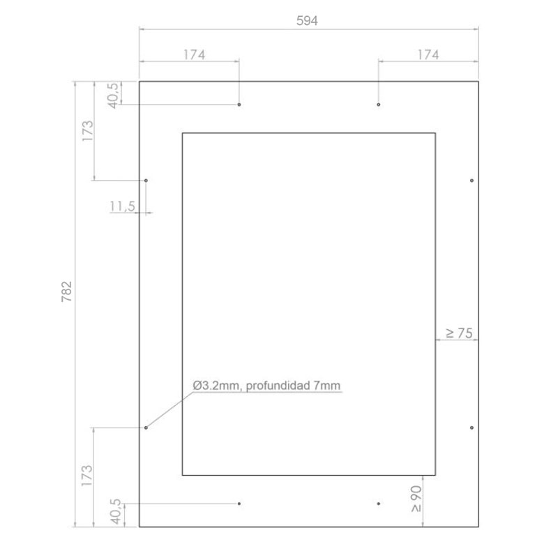 Vitrina de vin incorporabila si panelabila Pando PVMBP HD 60-45 PA, latime 60 cm, 45 sticle, 2 zone de racire, deschidere PUSH-TO-OPEN [5]