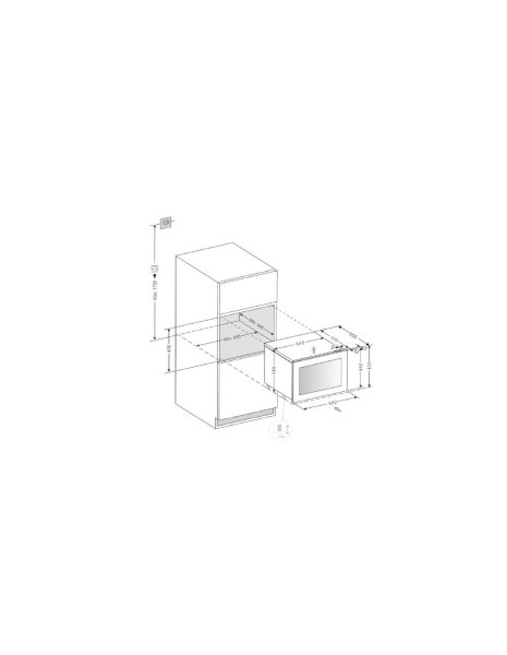 Vitrina incorporabila Pando  PVMAV 45-18 CRR / L , 18 sticle [2]