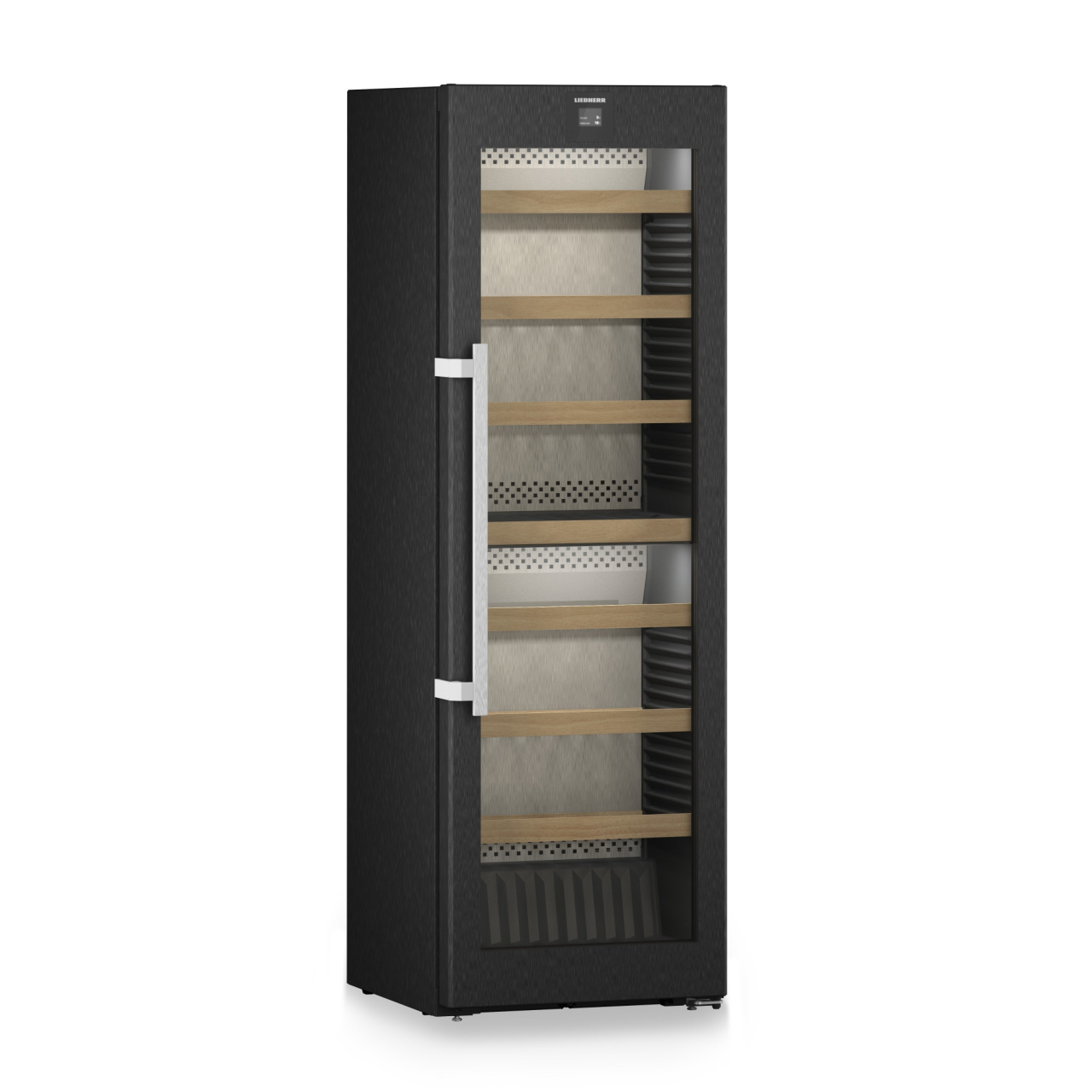 Vitrina pentru vinuri Liebherr WPbsi 5252 Vinidor, 368 l, 155 sticle, Clasa F, 185.4 cm, BlackSteel [4]